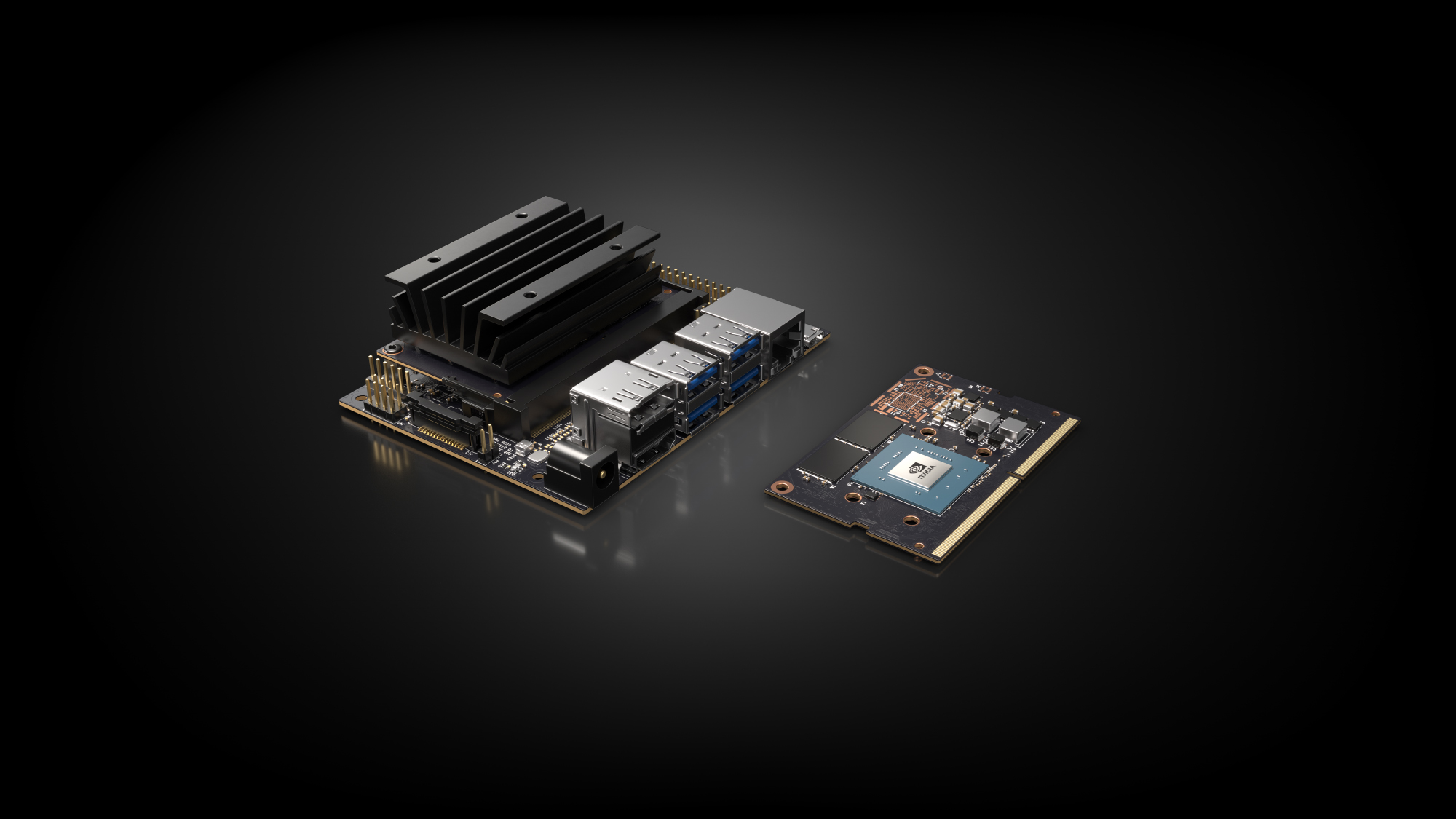 Jetson Nano de NVIDIA en el GPU Technology Conference 2019 - imagen por NVIDIA